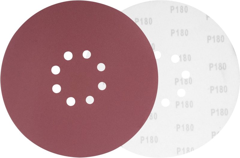 DISCO DE LIXA 09 C/ VELCRO PLUMA OXIDO 180 9 225MM ref. 026491