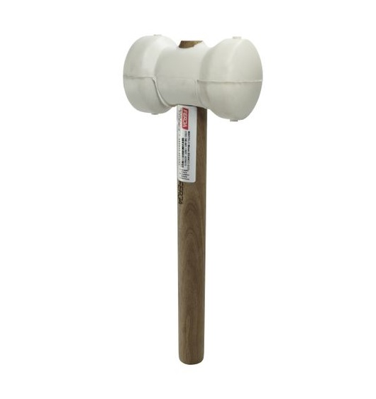MARTELO BORRACHA 80MM BRANCO GRANDE ref. 018398