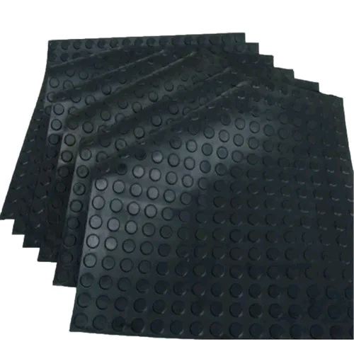 TAPETE BORRACHA 50X50 PRETO ref. 018773