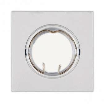 LUMINARIA SPOT DICROICA ALUMINIO S/LAMP QUAD BR ref. 018933