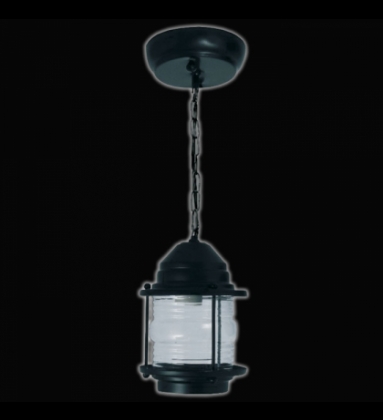 LUMINARIA PEND.LAMPIAO 155 PRETO ref. 018990