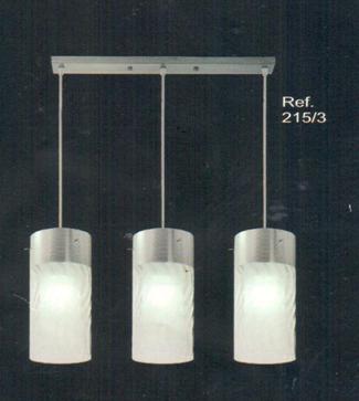 LUMINARIA PENDENTE R.215/3 3 LAMPADAS ref. 019004