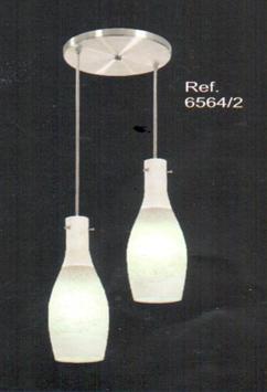 LUMINARIA PENDENTE R.6564/2 2 LAMPADAS ref. 019018