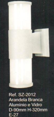 LUMINARIA  PROMO ARANDELA PAREDE R.SZ 2012 2 LAMPADAS ref. 019038