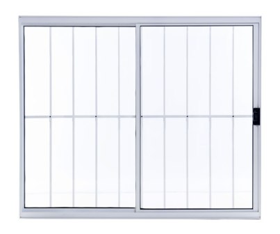 VITRO ALUM-ESAL 2F-100X150 C/ GRADE BRANCA ref. 022234