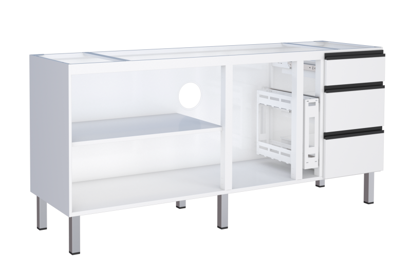 GAB. COZ. ACO 200 GAIA BRANCO ref. 019404 - Imagem 2