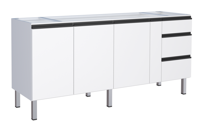 GAB. COZ. ACO 200 GAIA BRANCO ref. 019404