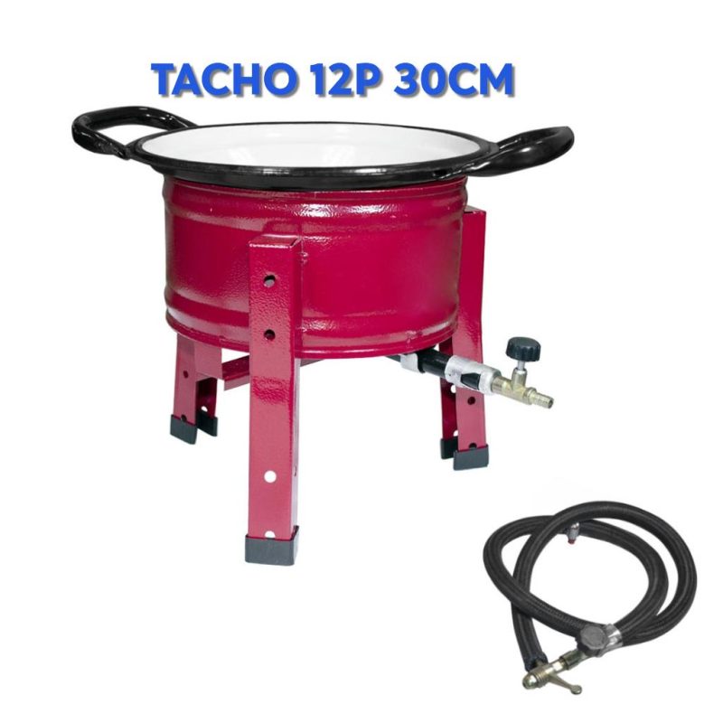 FOGAO PASTELEIRO TACHO 12P PEQ GAS C/ MANG. BAIXO ref. 019438