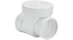 VALVULA RETENCAO ESGOTO 100 MM AMANCO ref. 019477