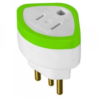 PINO ADAPTADOR 3 PINOS NV P/ 2P+T ANTIGO 1630 ref. 019535