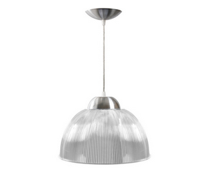 LUMINARIA PENDENTE PRISMATICO 12 CRISTAL ref. 019582