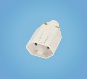 PINO FEMEA 2 FUROS 10A UNIVERSAL CINZA 1417 ref. 019596