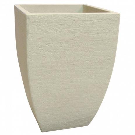 VASO JARDIM QUADRADO MODERNO 30 CIMENTO ref. 019814