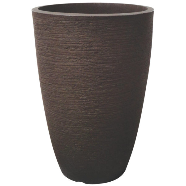 VASO JARDIM CONICO MODERNO 30 CAFE ref. 019820