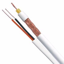 FIO TV CABO 1 COAXIAL 4MM + BIPOLAR CAMERAS CFTV ref. 020067