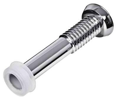 TUBO LIGACAO PVC AJUST-FLEX 25CM CROMADO CLA2 ref. 020084