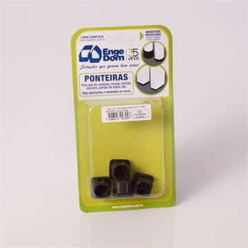 PONTEIRA P/ METALON INT 20X20 PVC EMB 4 PC ref. 020303