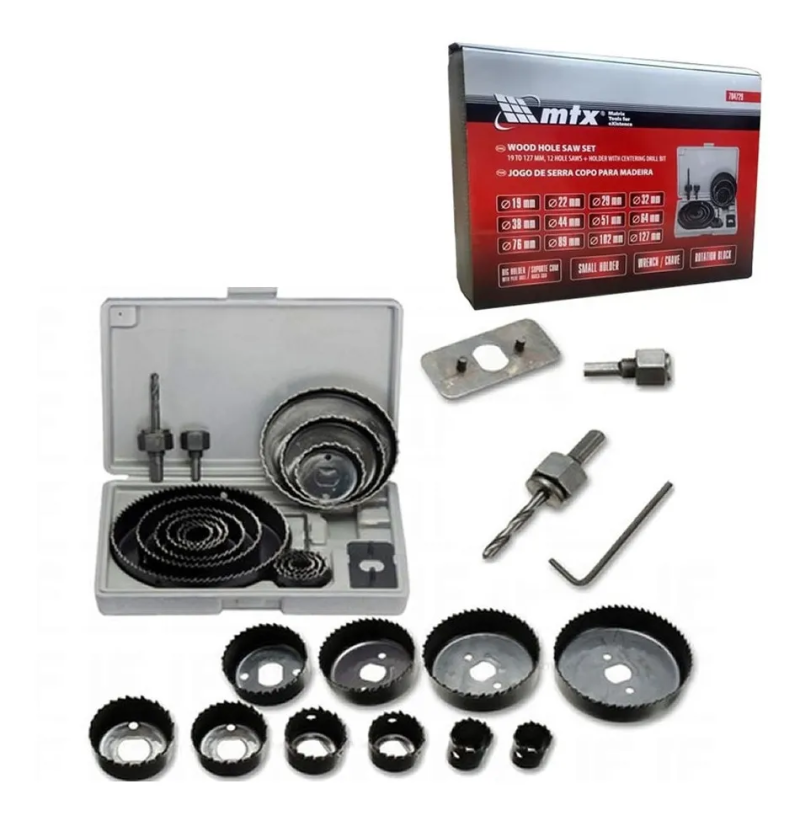 SERRA L. COPO KIT MTX 19 A 127MM C/ 12PC ref. 020817