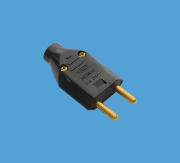 PINO MACHO 2 PINOS 20A UNIVERSAL PRETO 2141 ref. 020987
