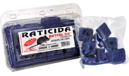 MATA RATO RATCEL USO EXTERNO 25 BLOCOS 20GRS ref. 021053