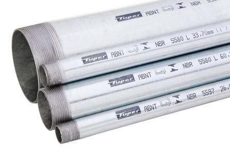 TUBO BARRA GALVANIZADO A 1/2      X 6 ML (21.3X2.25) ref. 021465