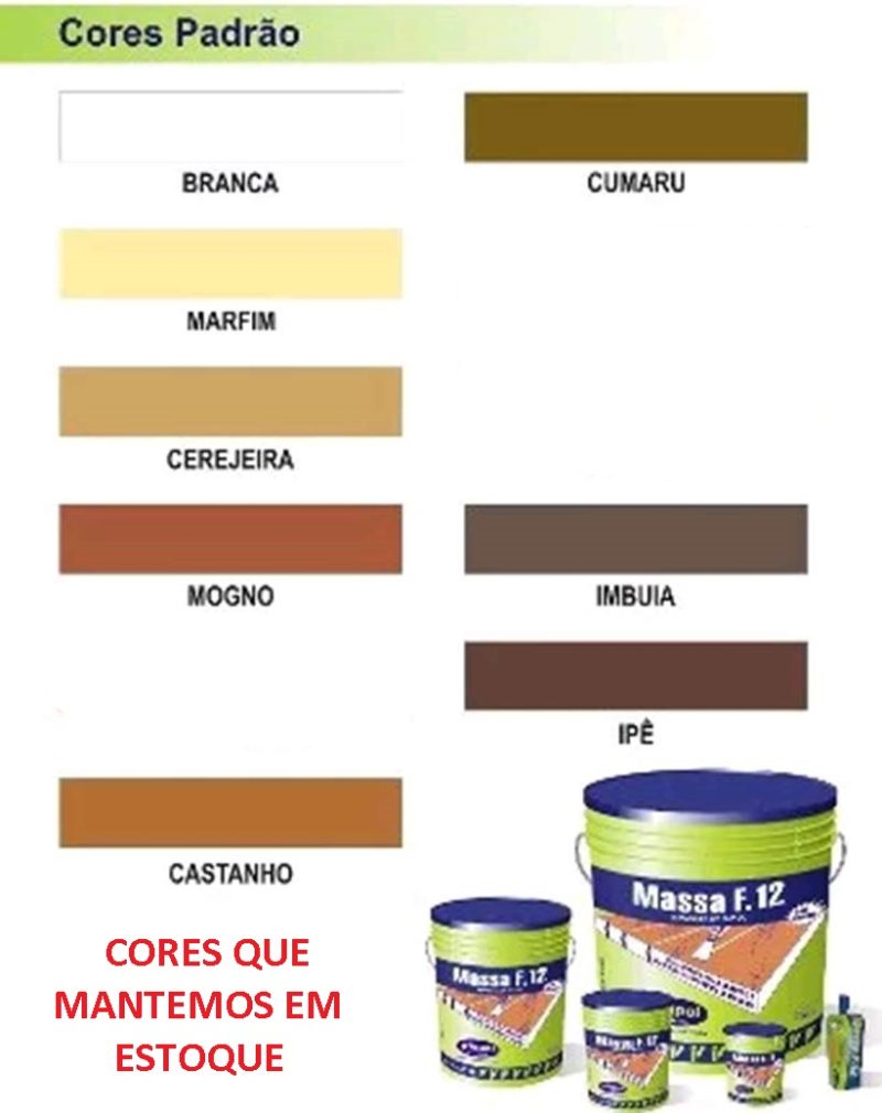 MASSA MADEIRA F12 VIAPOL 400G BRANCO ref. 021543