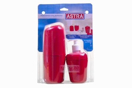KIT BANHO ASTRA KBB1 2 PC BRANCO ref. 021728
