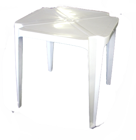 MESA PLASTICA MOVEMBA 0,70CM X 0,70CM ref. 021948