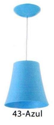 LUMINARIA PENDENTE LISO AZUL ref. 021962