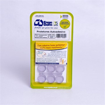 PROTETOR ANTI-IMPACTO AD TRANSP. 20X4MM 12P ref. 022558