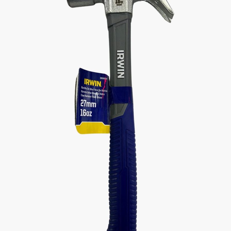 MARTELO POLIDO 27MM CABO FIBRA IRWIN ref. 022694