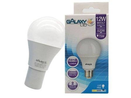 LAMPADA LED E27 BULBO  12W 6500K BCA BIV GALAXY ref. 022832