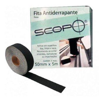 FITA ANTIDERRAPANTE SCOPO PRETA 50MM X 05 MT ref. 022860
