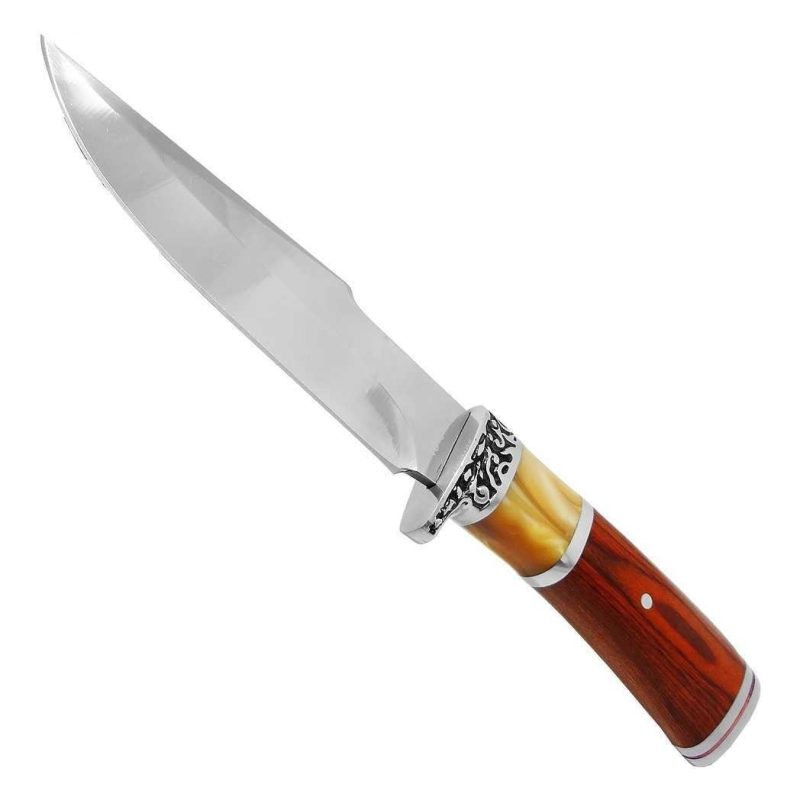 FACA ESPORTIVA HZ-1047 CB MADEIRA LM 22CM C/COROA ref. 022956