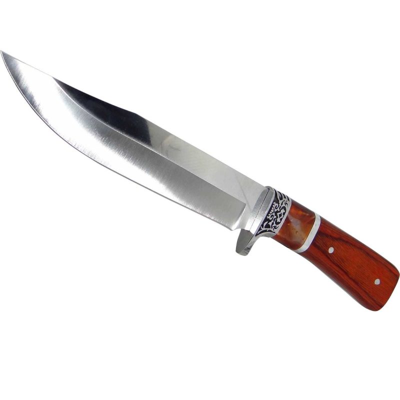 FACA ESPORTIVA HZ-1042 CB MADEIRA LM 22CM S/COROA ref. 022957
