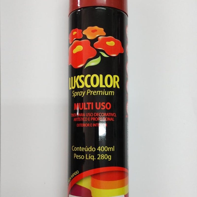 SPRAY LUKS VERMELHO METALICO 400ML ref. 022989