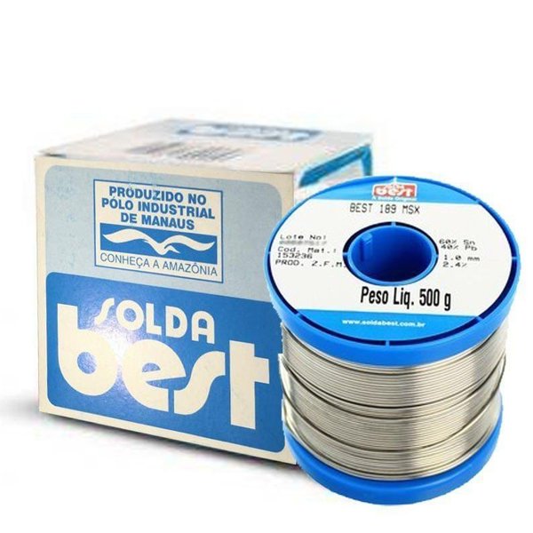 SOLDA CARRETEL 1.0MM AZUL 500 GRS ref. 023079