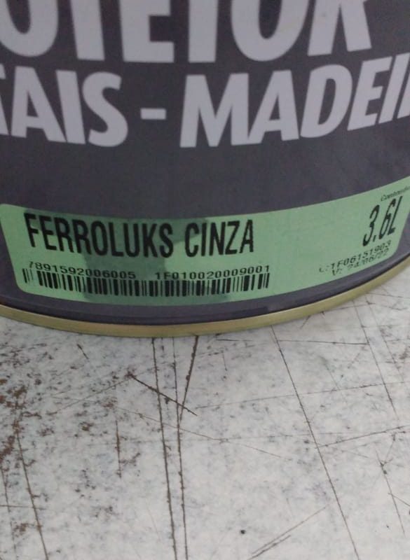 ZARCAO FERROLUKS LITRO 502 GRAFITE CLARO ref. 023135