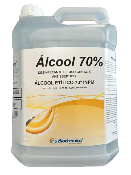 LIMPA BIO ALCOOL ETILICO 70% 5 LTRS ref. 023309