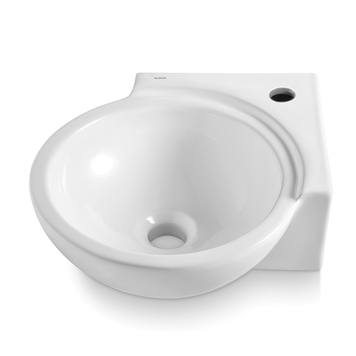 LAVAT. ICASA SEM COLUNA P/ CANTO 30CM IL4 BRANCO ref. IL400