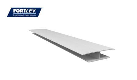 FORRO PVC FORTLEV EMENDA BARRA 6.00 MTS ref. 023473