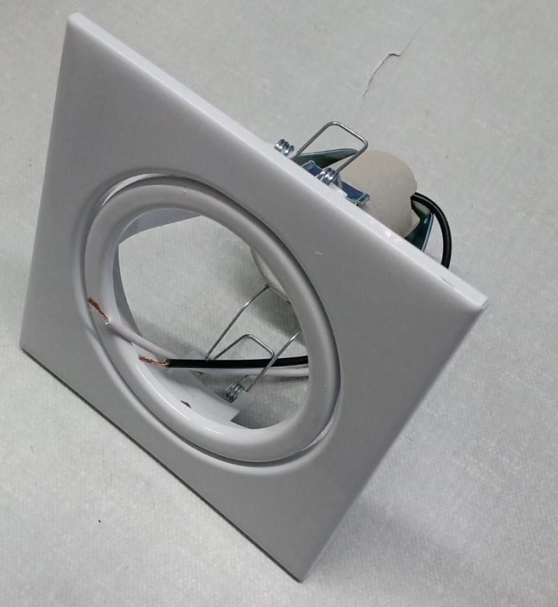 LUMINARIA SPOT PAR 20 ALUMINIO S/LAMP QUAD BR ref. 023794