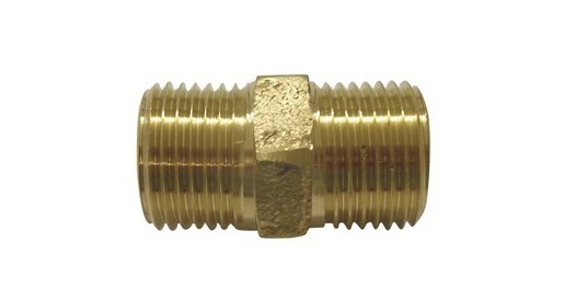 NIPLE METAL LATAO AMARELO A 1/2 X 1/2 10057 ref. 023811