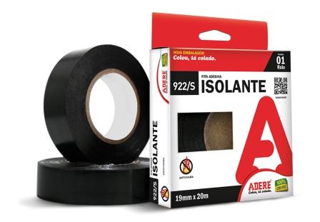 FITA ISOLANTE  ADERE PROFISSIONAL 922/S 20MT ref. 024335