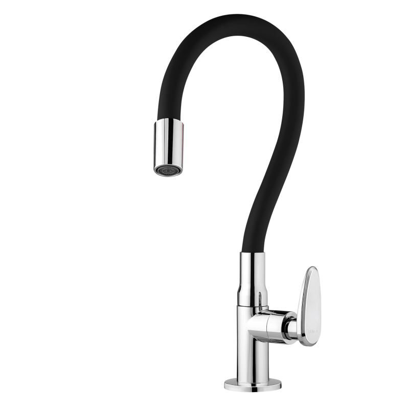 TORNEIRA 1/4V B.M. PIA MESA ALLURE MOUVE PRETA ref. 024833