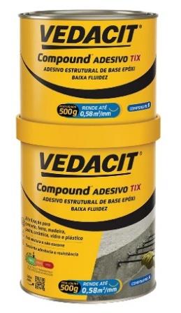 OTTO COMPOUND ADESIVO BAIXA FLUIDEZ LATA 1 KG ref. 024838