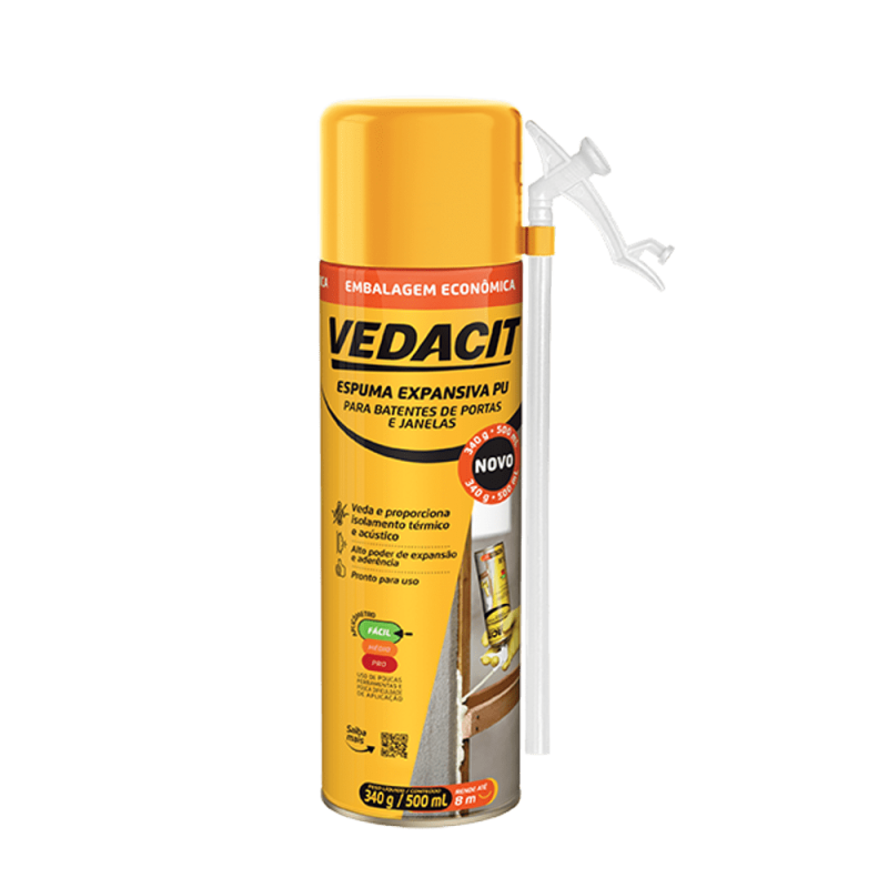 SPRAY  ESPUMA EXPANS. 500ML 340G OTTO EXPANCIT ref. 025463