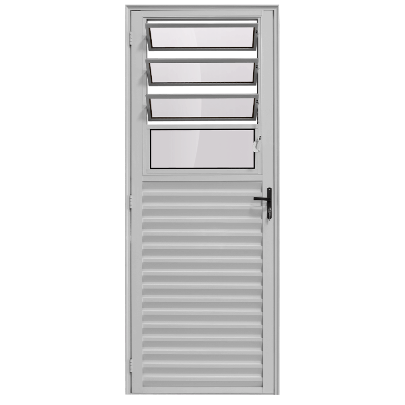 PORTA ALUM-ESAL FIT BRANCA BASCULANTE 80-D ref. 025519