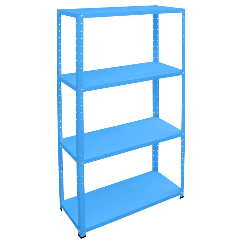 ESTANTE ACO MEGA N.03 155X068X030 4 BAND. AZUL ref. 025544