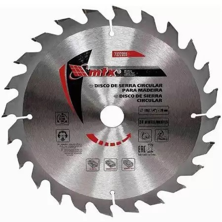 SERRA L. CIRC. WIDEA 7-1/4X24DX20 MTX ref. 025834